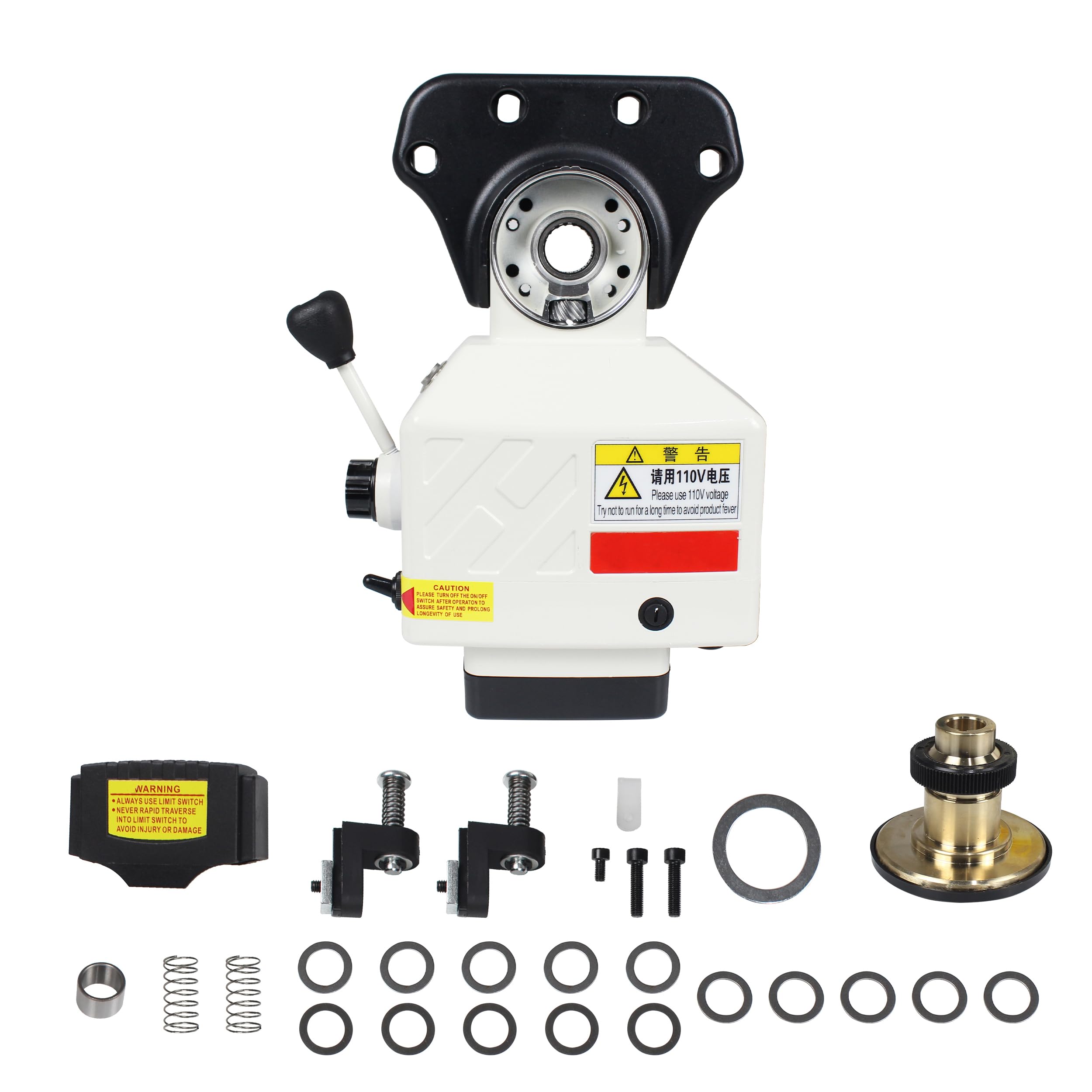 RATTMMOTOR JN400S Power Feed X-Axis 650 in-lb Torque, 2-200RPM